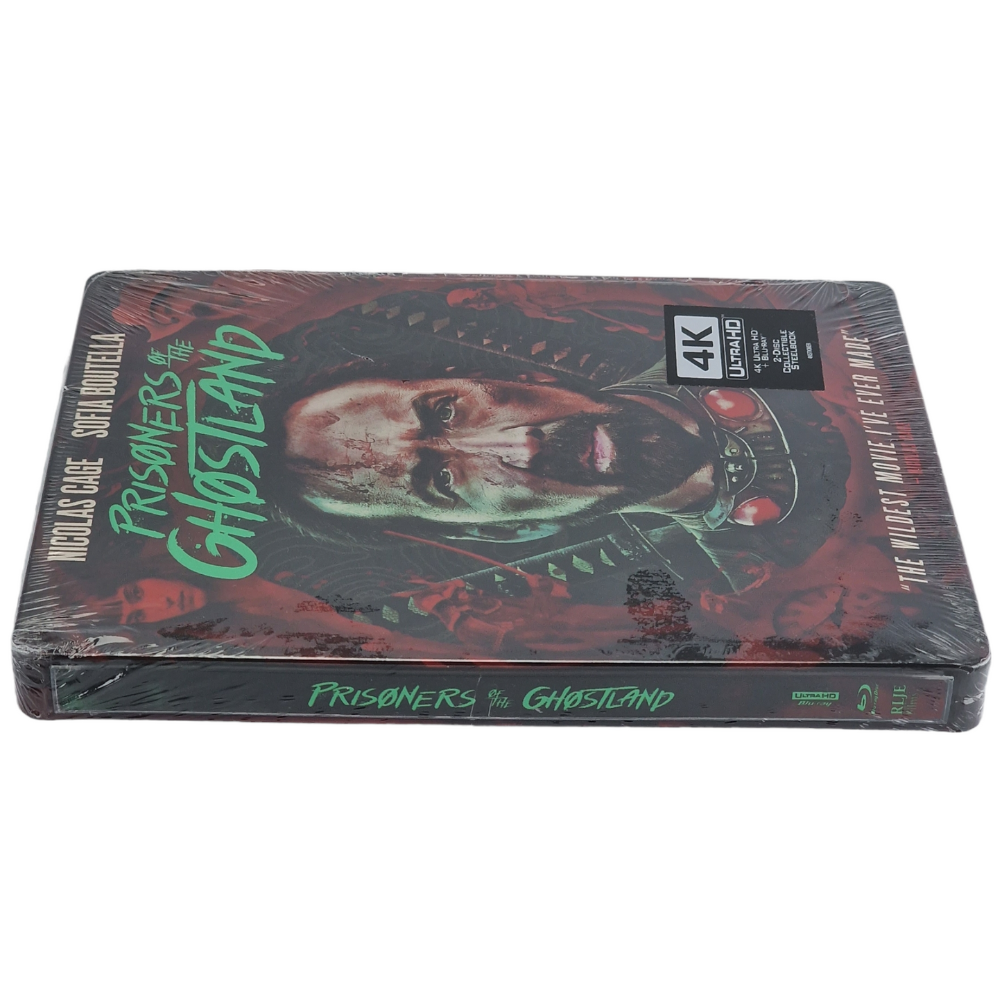Prisoners of the Ghostland 4K Ultra HD + Blu-ray SteelBook Nicolas Cage A