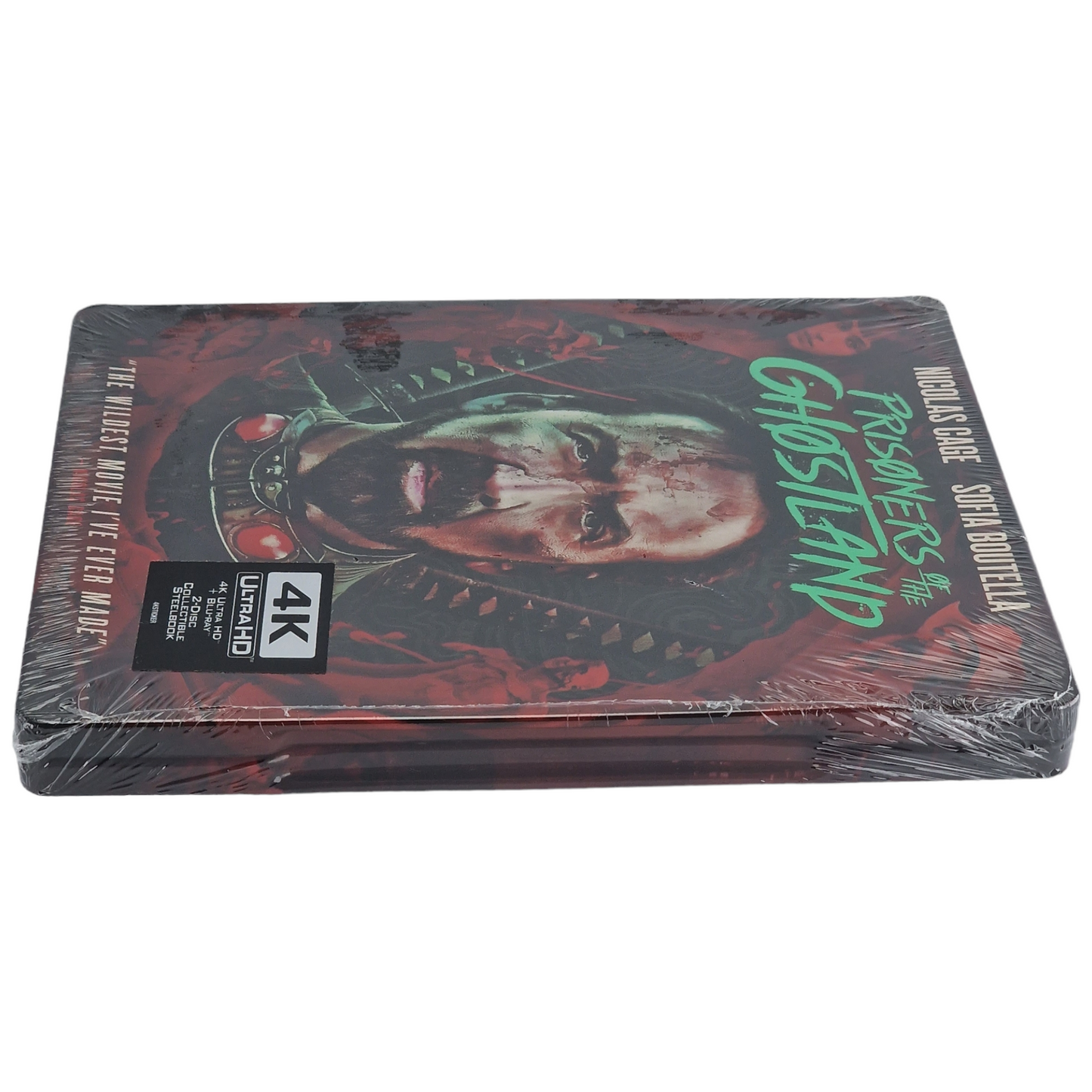 Prisoners of the Ghostland 4K Ultra HD + Blu-ray SteelBook Nicolas Cage A