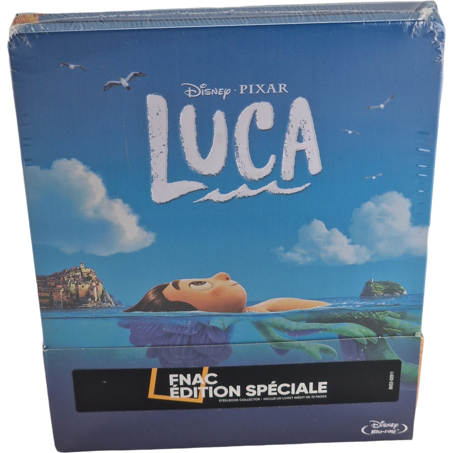 Luca Blu-ray SteelBook Disney Fnac Exclusif édition Limitée 2021 Region B