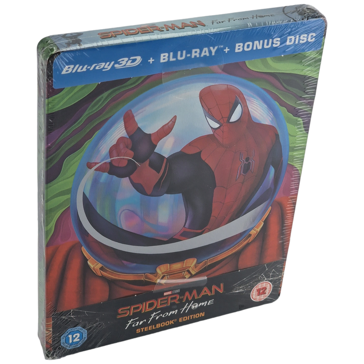 Spider-Man: Far from Home SteelBook Blu-ray 3D + 2D édition Limitée Zone Libre