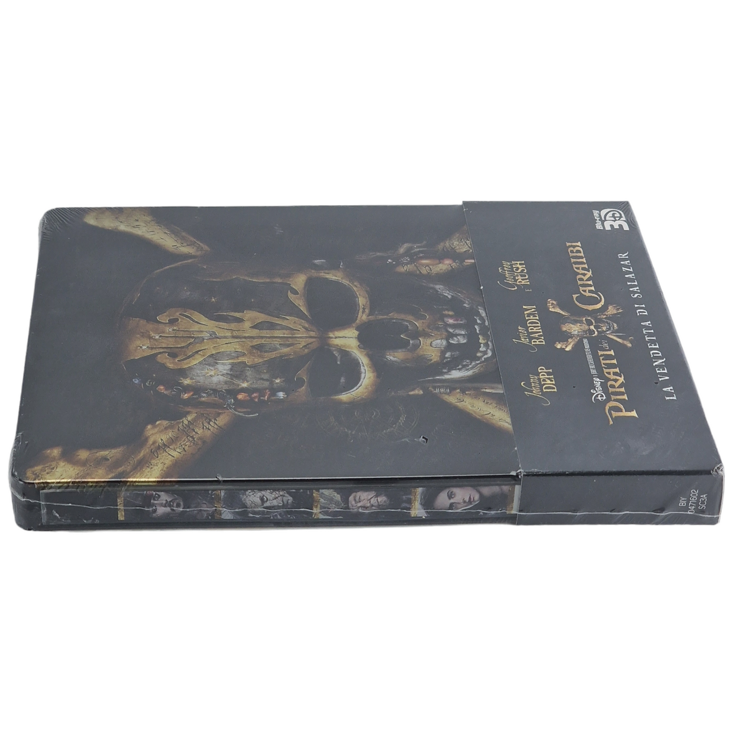 Pirates des Caraïbes : La revanche de Salazar Blu-ray 3D+ 2D Steelbook Débossé