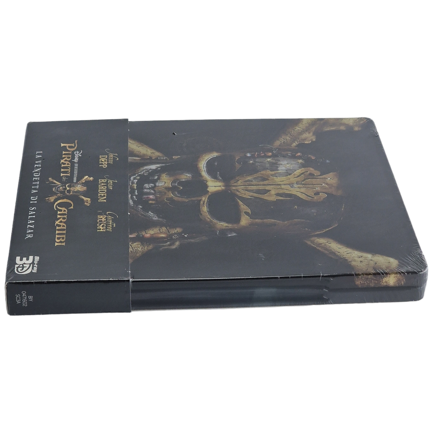 Pirates des Caraïbes : La revanche de Salazar Blu-ray 3D+ 2D Steelbook Débossé