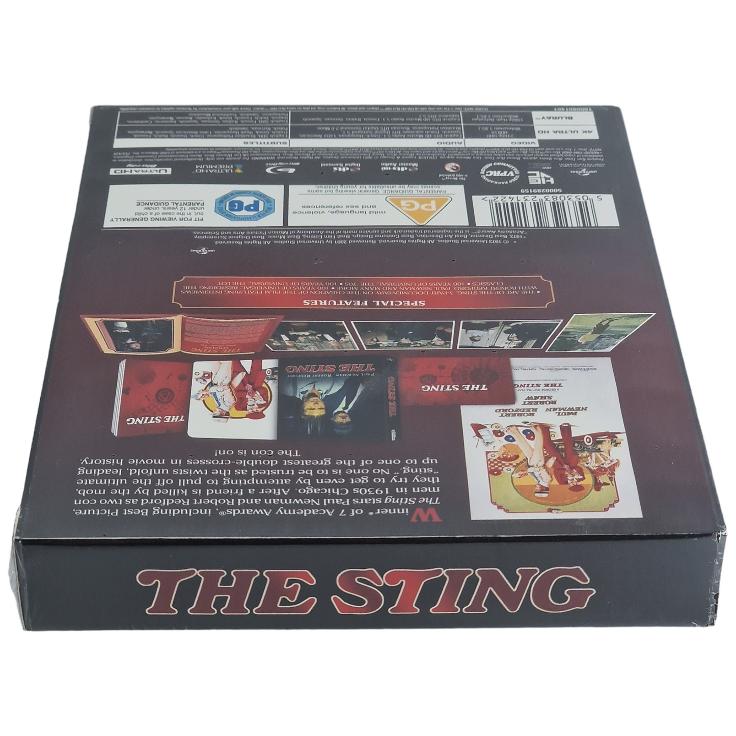 The Sting 4K Ultra HD + Blu-ray SteelBook collector Ltd Zavvi Exclusive Zone B