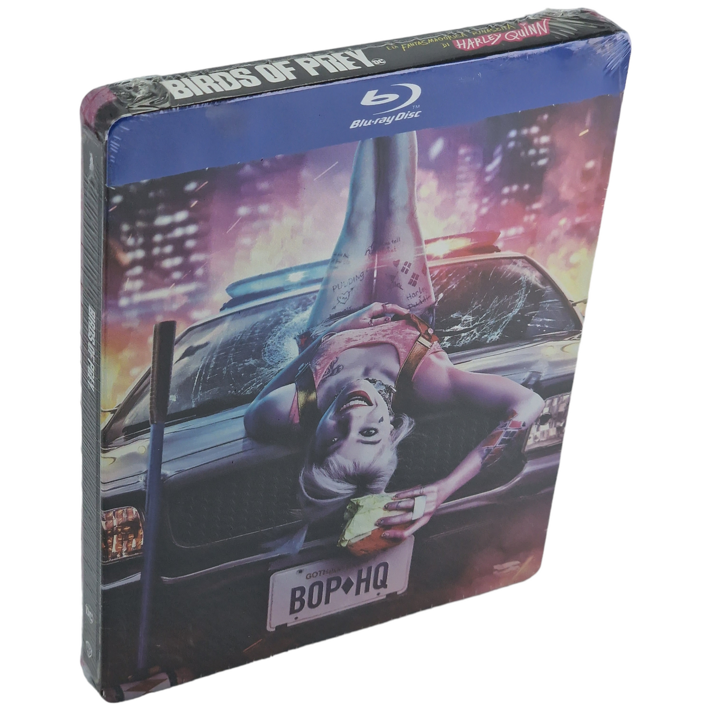 Birds of Prey (Harley Quinn) Blu-ray Steelbook Margot Robbie 2020 Region B