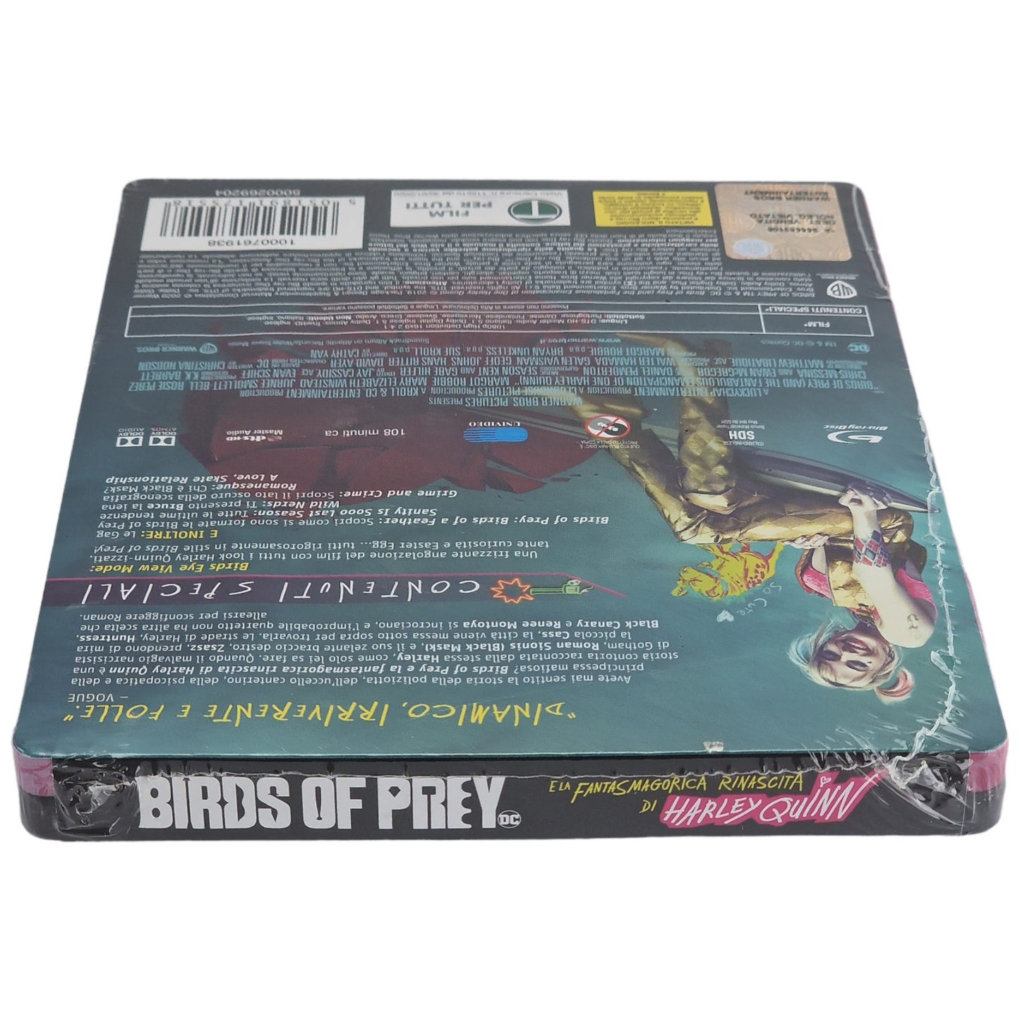 Birds of Prey (Harley Quinn) Blu-ray Steelbook Margot Robbie 2020 Region B