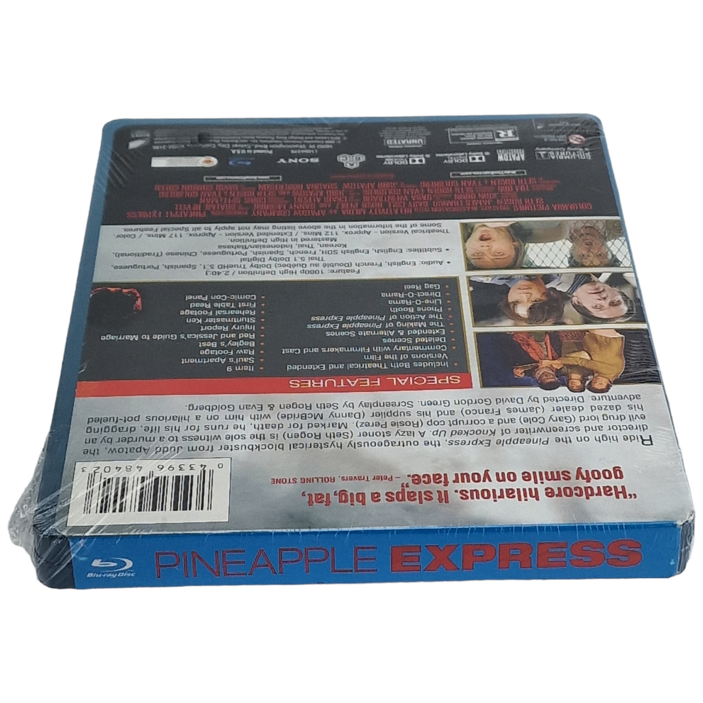 Délire Express Blu-ray SteelBook Stephen King 2016 James Franco Seth Rogen Libre