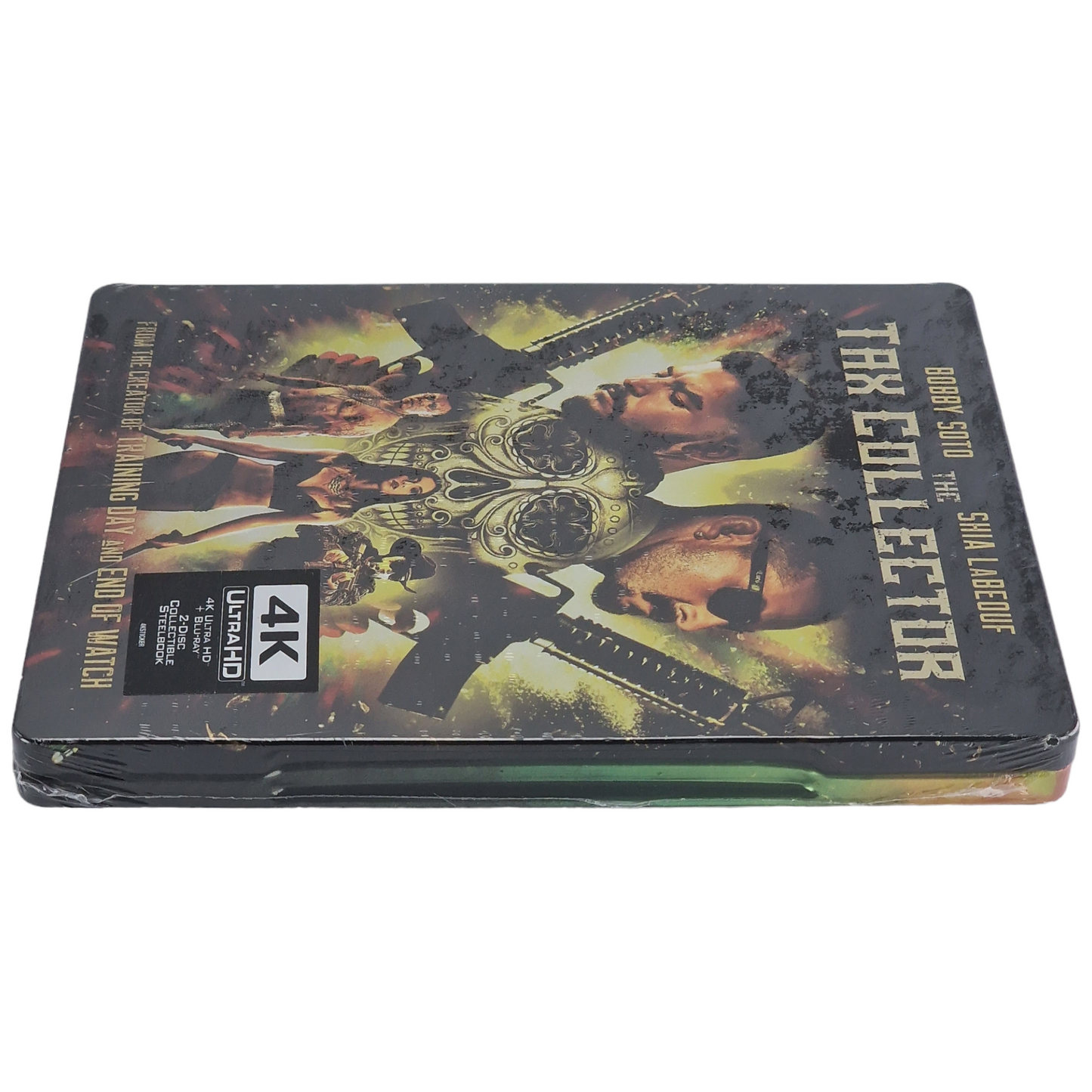 The Tax Collector 4K Ultra HD + Blu-ray SteelBook Shia LaBeouf 2020 Zone A