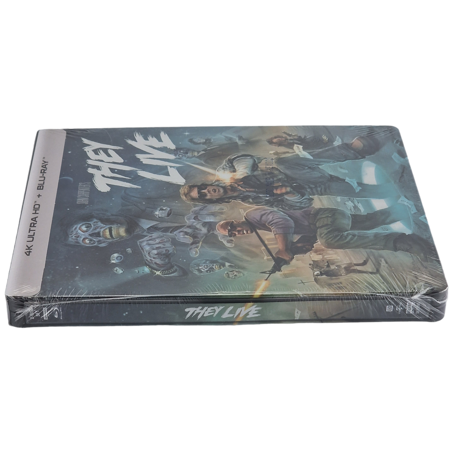 Invasion Los Angeles " They Live" SteelBook 4K Ultra HD + Blu-ray Carpenter A