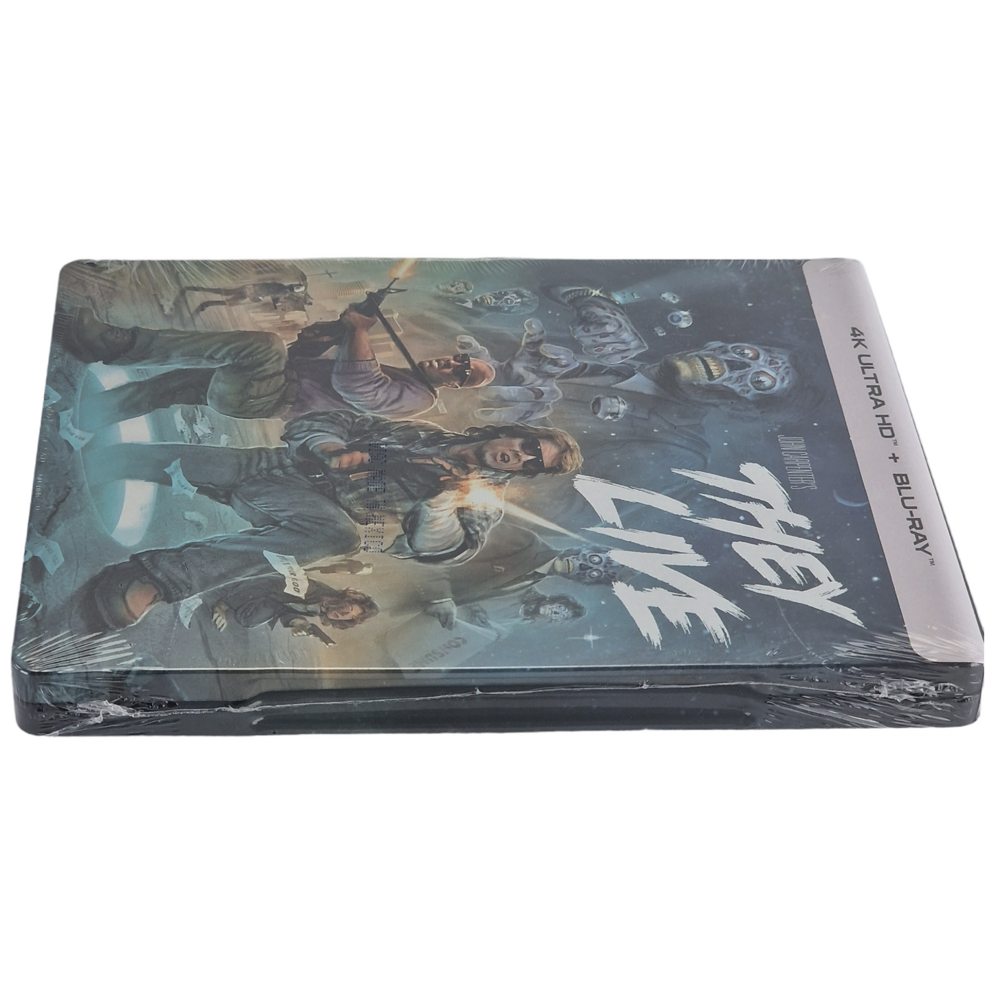 Invasion Los Angeles " They Live" SteelBook 4K Ultra HD + Blu-ray Carpenter A
