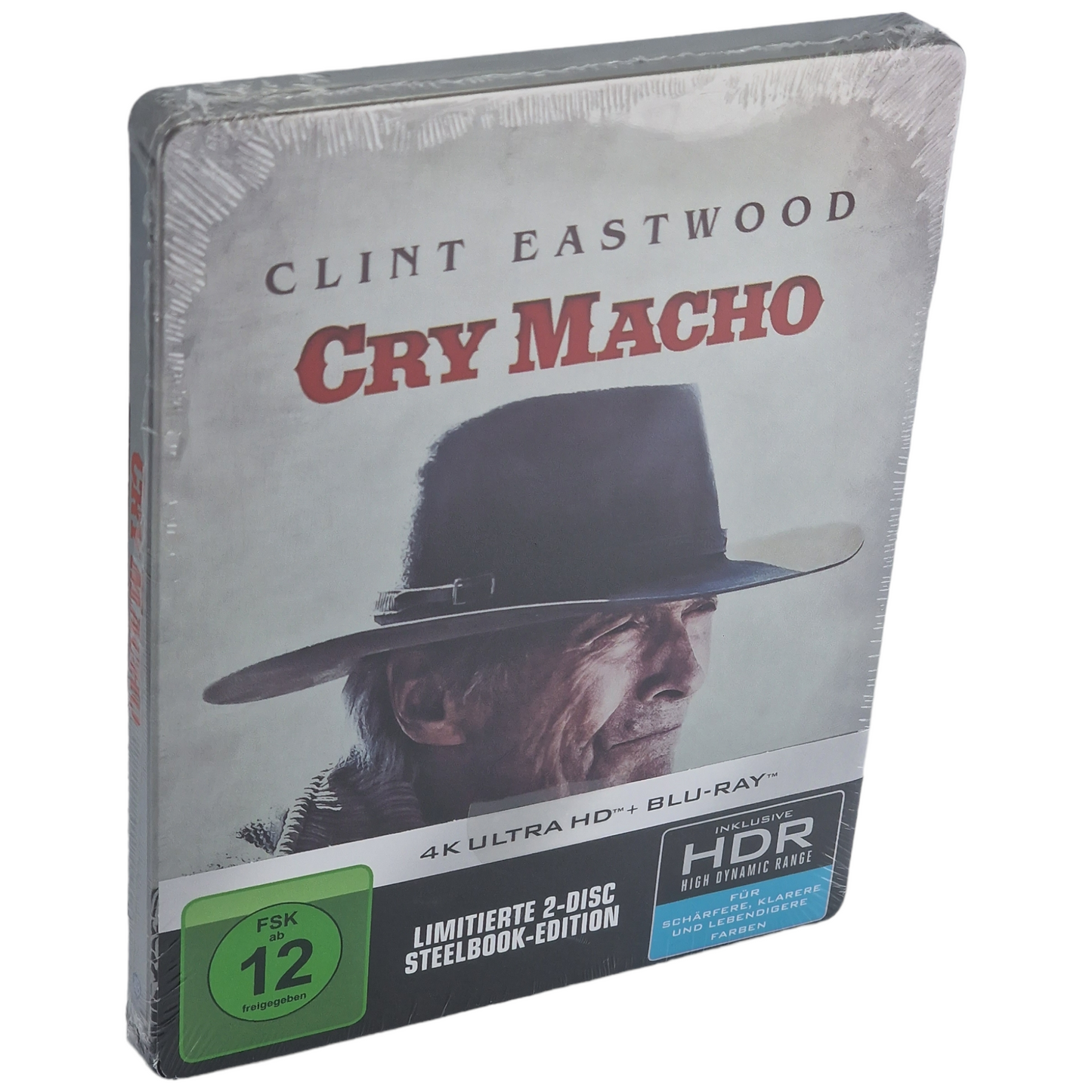Cry Macho Clint Eastwood 4K Ultra HD Blu-ray + Blu-ray Steelbook 2021 Region B