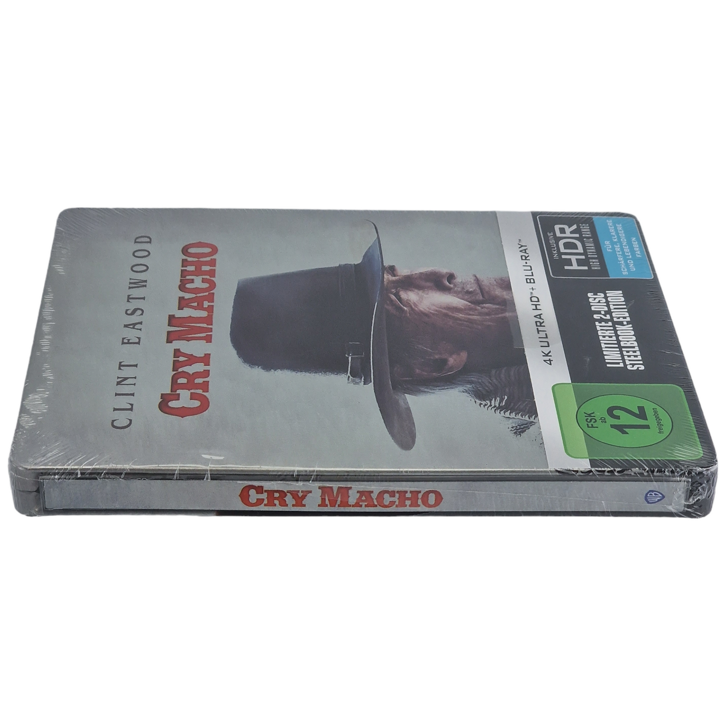 Cry Macho Clint Eastwood 4K Ultra HD Blu-ray + Blu-ray Steelbook 2021 Region B