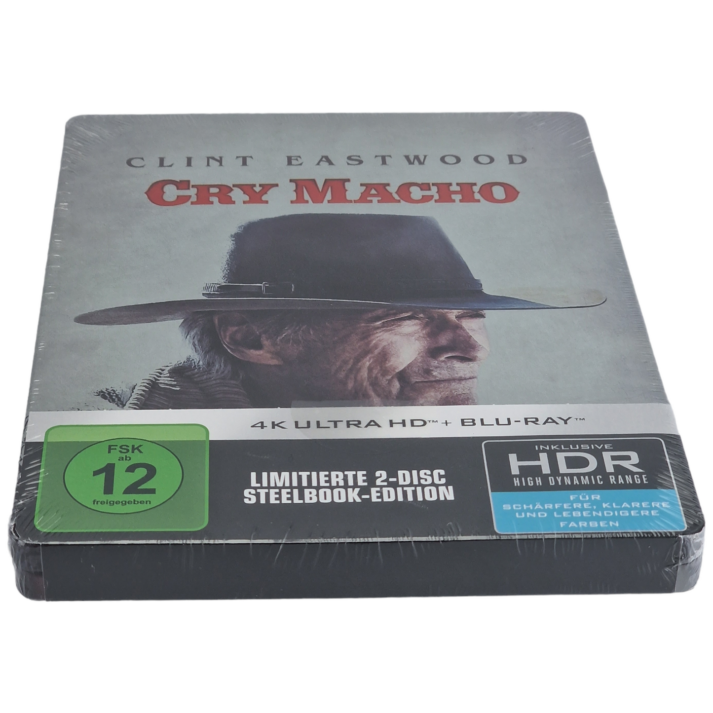 Cry Macho Clint Eastwood 4K Ultra HD Blu-ray + Blu-ray Steelbook 2021 Region B