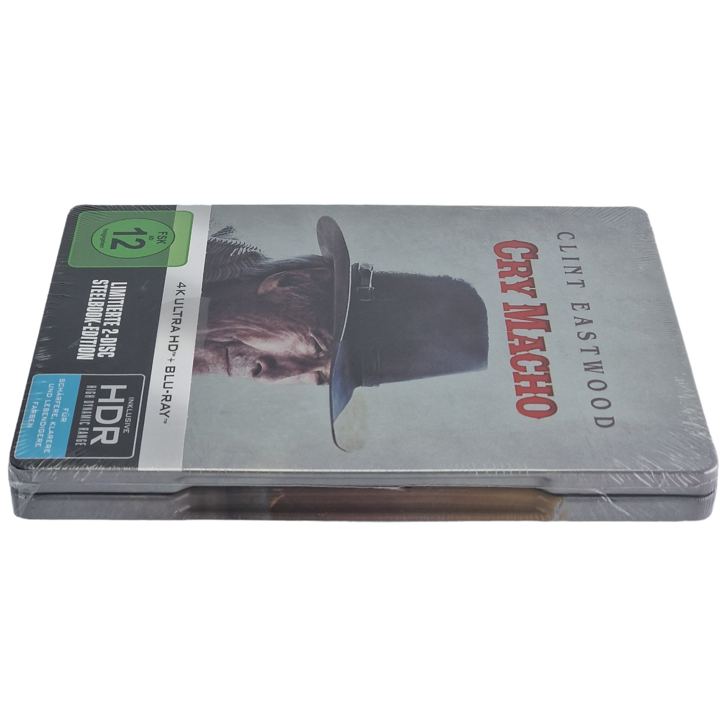 Cry Macho Clint Eastwood 4K Ultra HD Blu-ray + Blu-ray Steelbook 2021 Region B