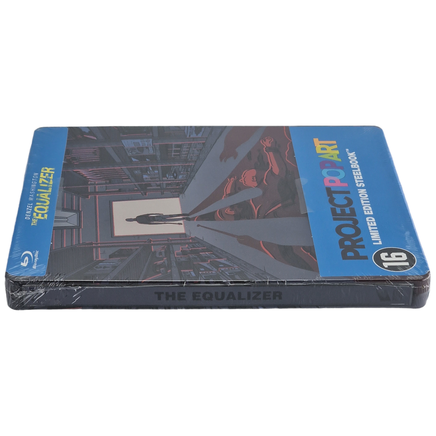 The Equalizer Blu-ray Steelbook Pop Art Denzel Washington Fnac 2015 Region B