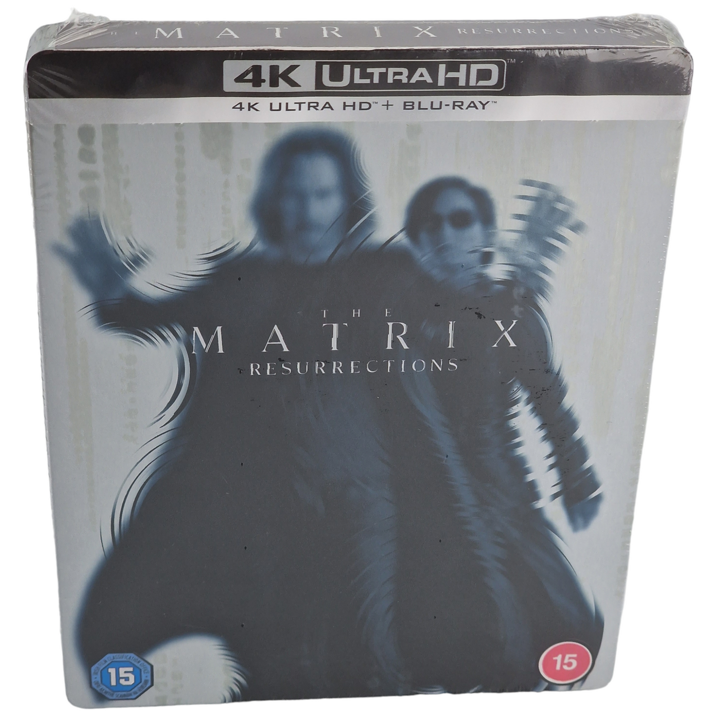 Matrix Resurrections 4K Ultra HD + Blu-ray SteelBook Zavvi Keanu Reeves Zone B