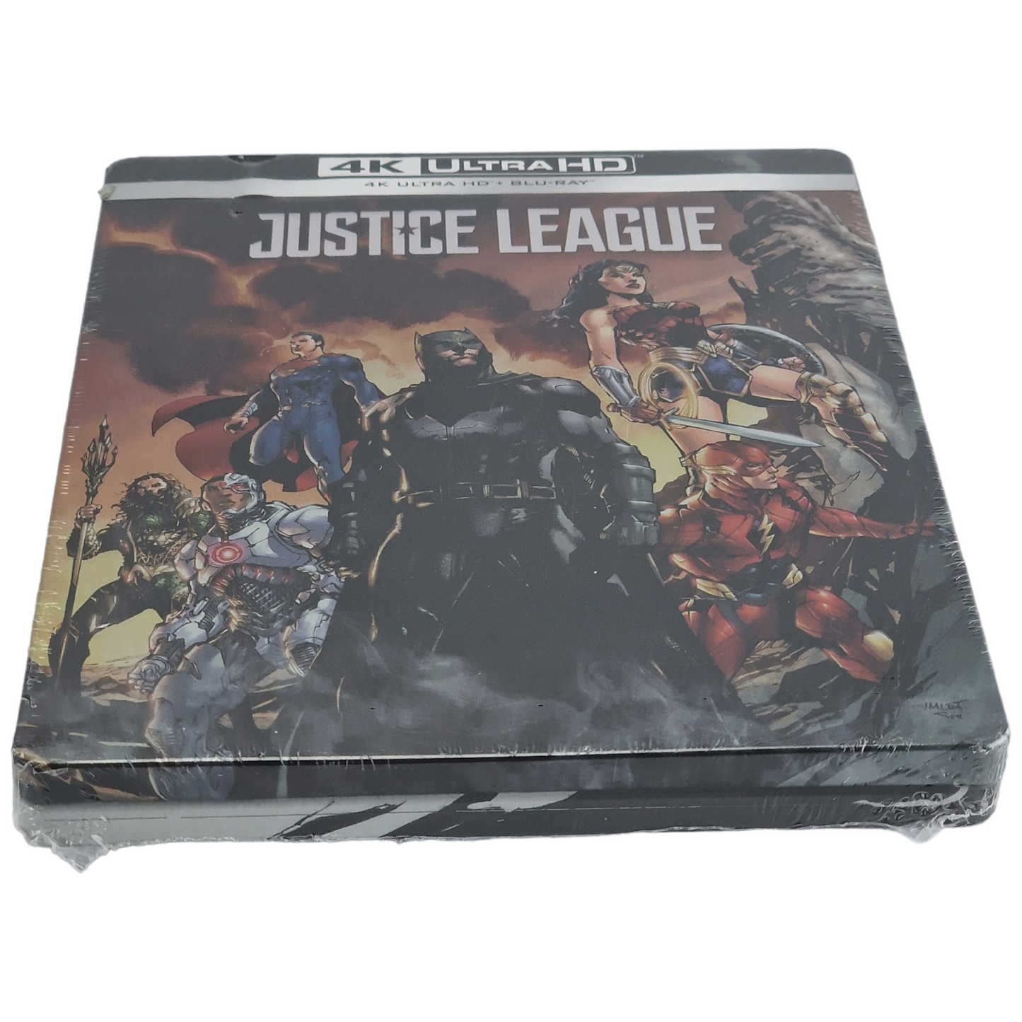 Justice League Zack Snyder 4K Ultra HD + Blu-ray SteelBook Ben Affleck Zone B