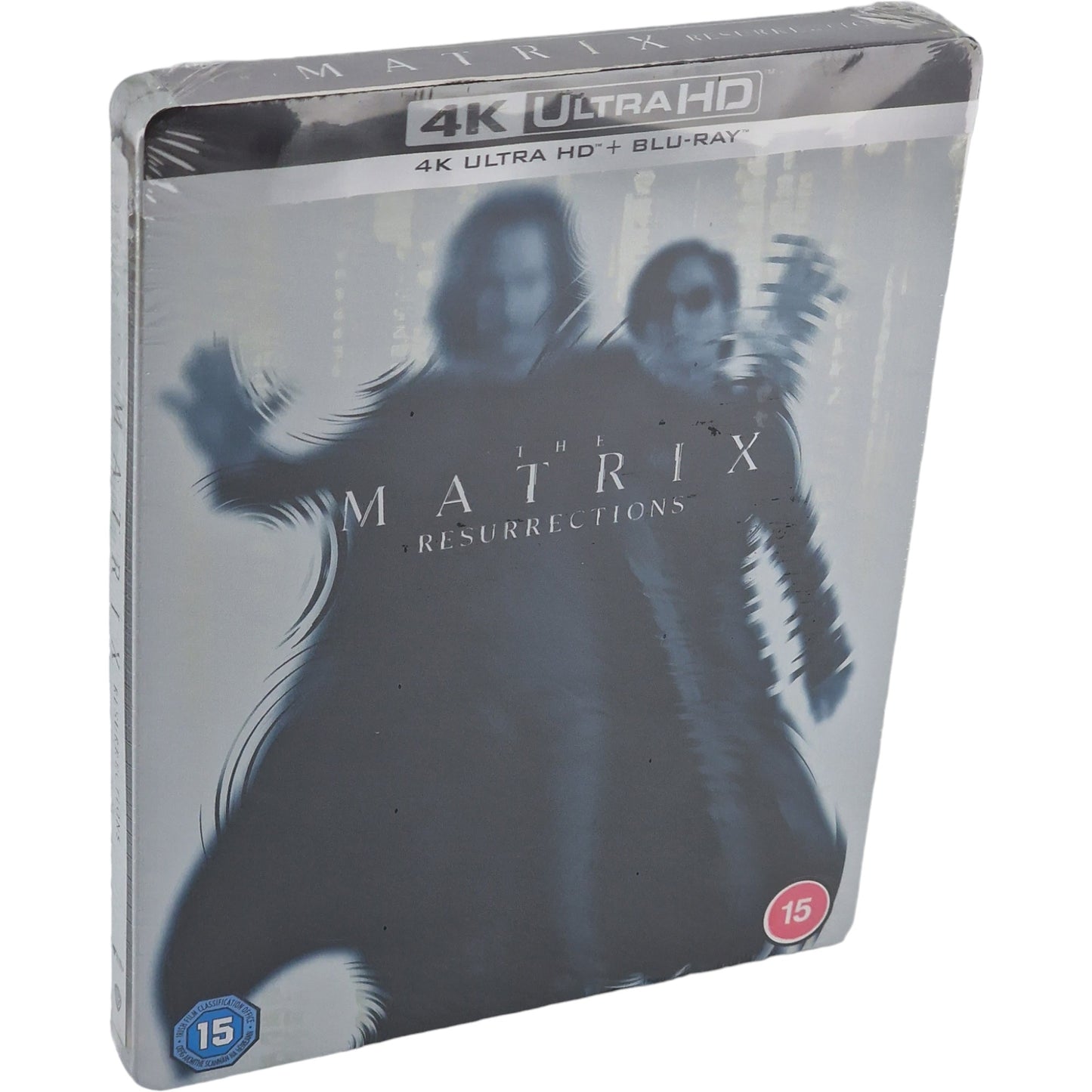 Matrix Resurrections 4K Ultra HD + Blu-ray SteelBook Zavvi Keanu Reeves Zone B