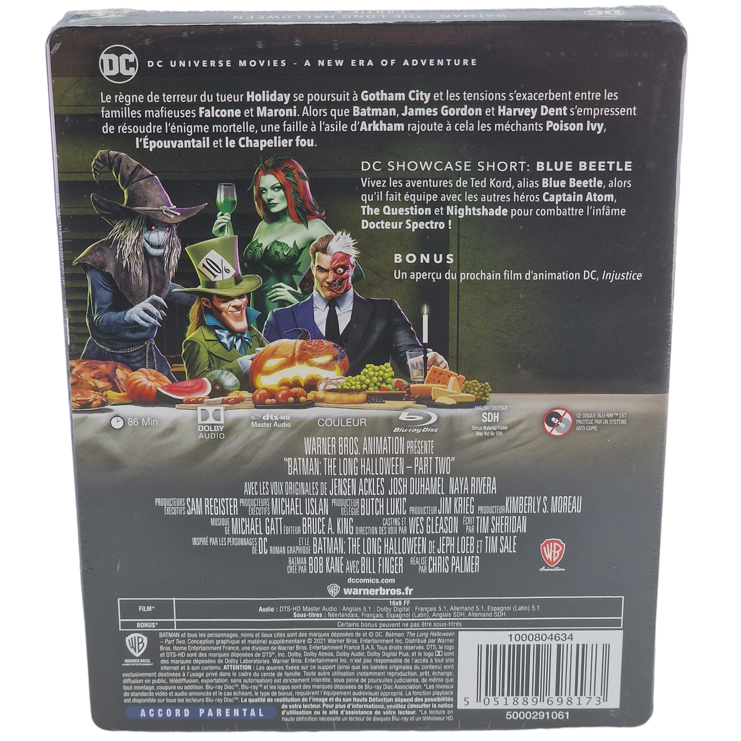 Batman: The Long Halloween, Part 2 Blu-ray SteelBook Chris Palmer 2021 Region B