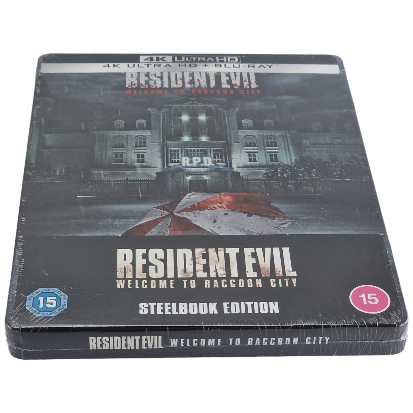 Resident Evil: Welcome to Raccoon City 4K Ultra HD + Blu-ray SteelBook Zavvi B
