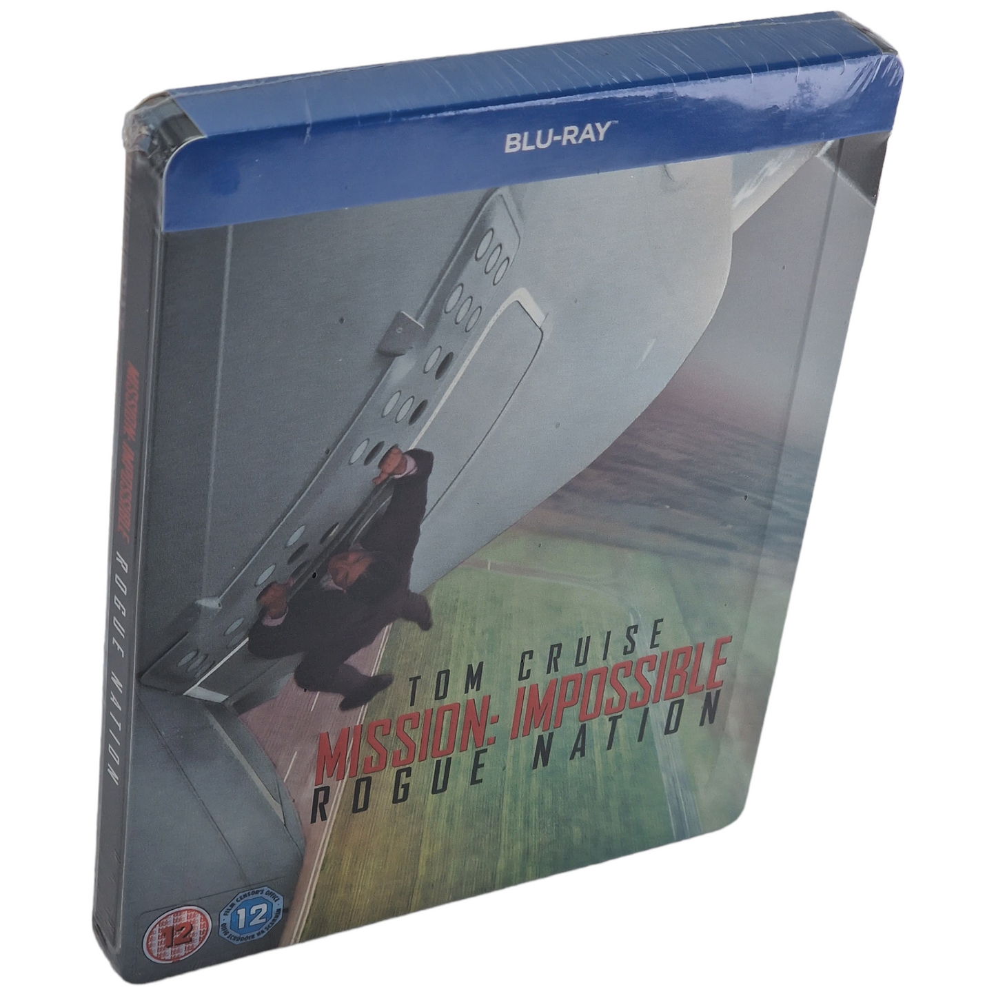Mission Impossible Rogue Nation Blu-ray SteelBook Débossé Tom Cruise Zavvi Libre