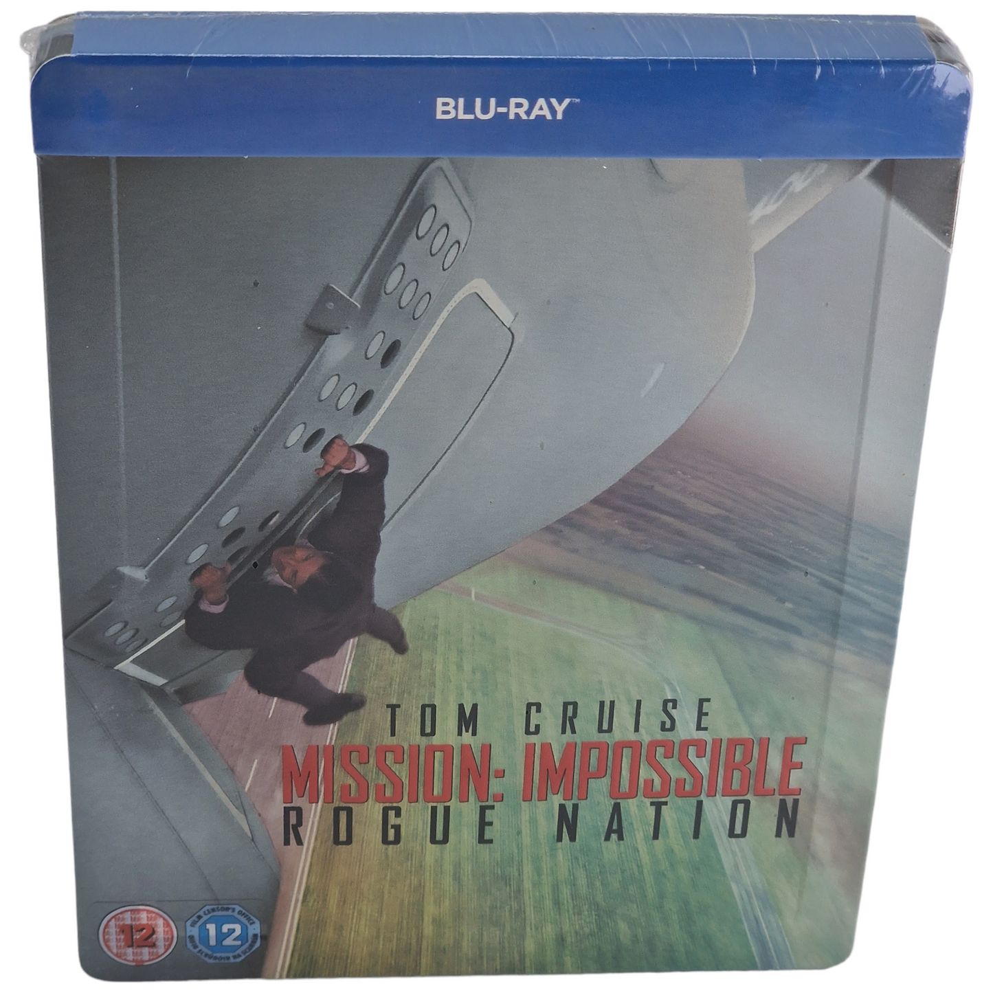Mission Impossible Rogue Nation Blu-ray SteelBook Débossé Tom Cruise Zavvi Libre