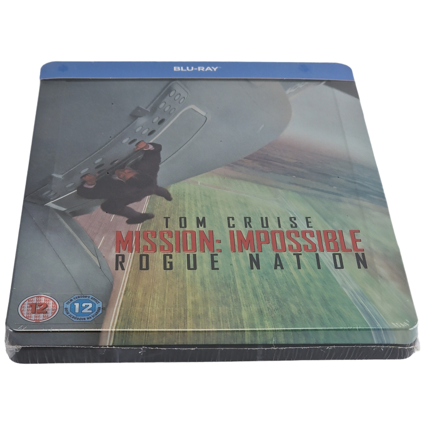 Mission Impossible Rogue Nation Blu-ray SteelBook Débossé Tom Cruise Zavvi Libre