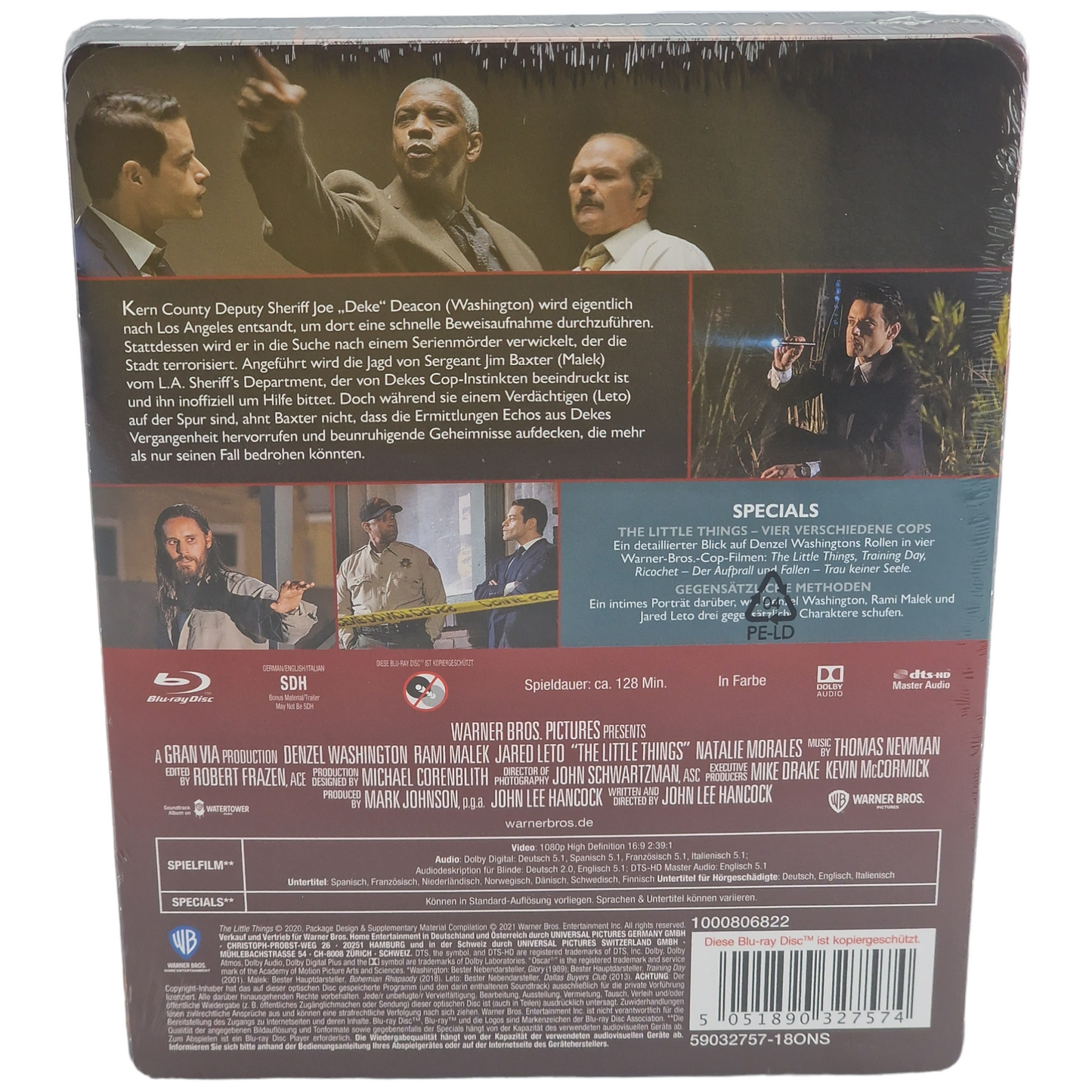 Une affaire de détails Blu-ray SteelBook Denzel Washington , Rami Malek Zone B