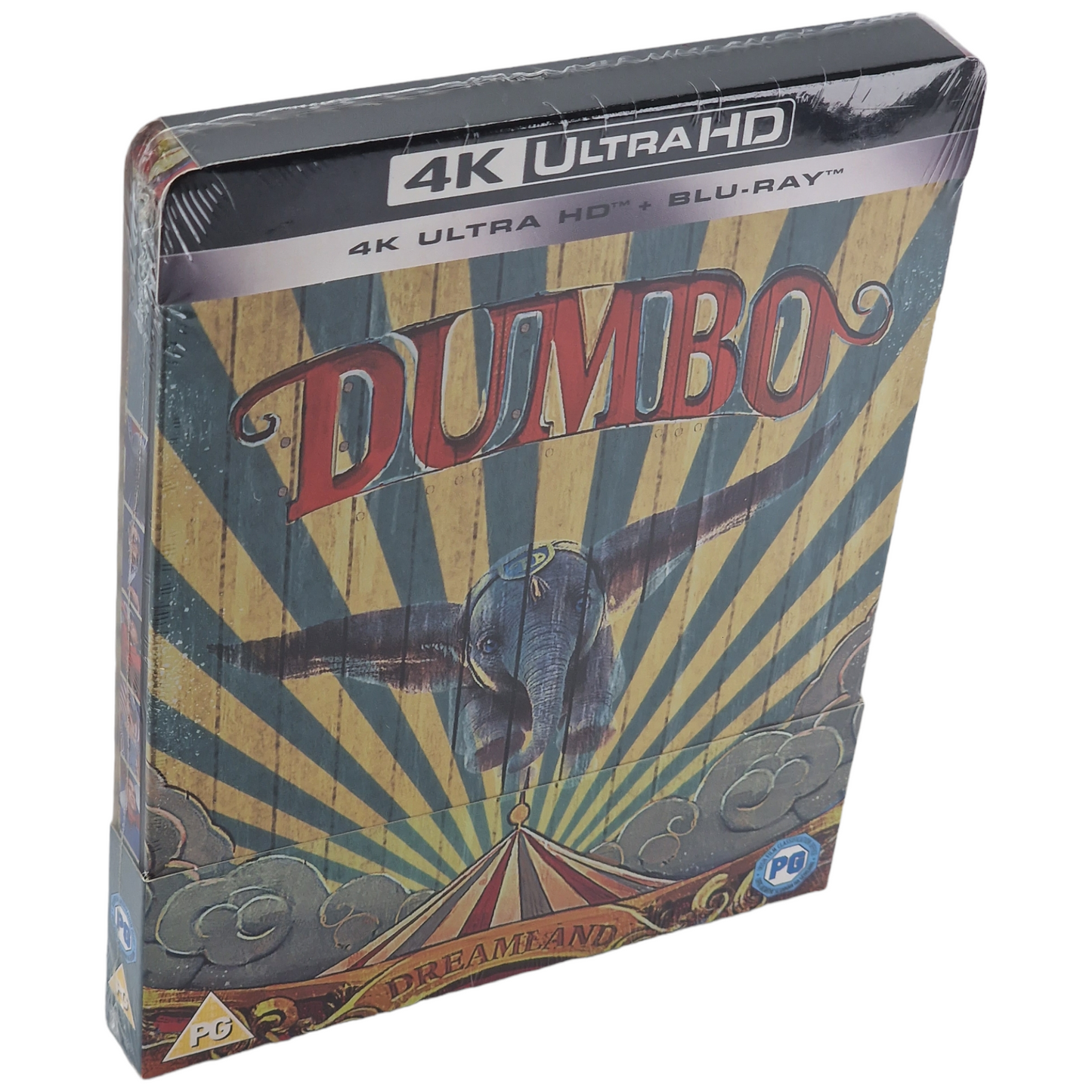 Dumbo 4K Ultra HD + Blu-ray SteelBook Disney édition Limitée Zavvi Region Libre