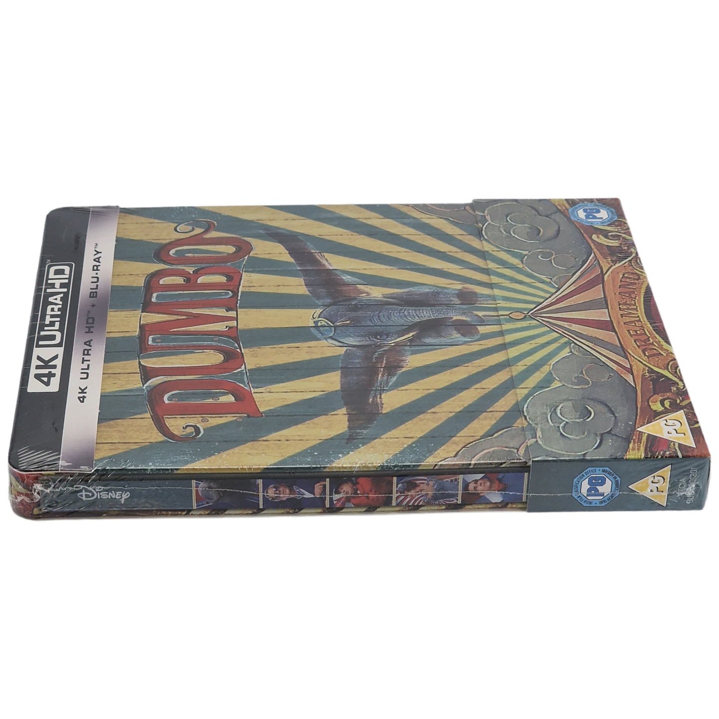 Dumbo 4K Ultra HD + Blu-ray SteelBook Disney édition Limitée Zavvi Region Libre