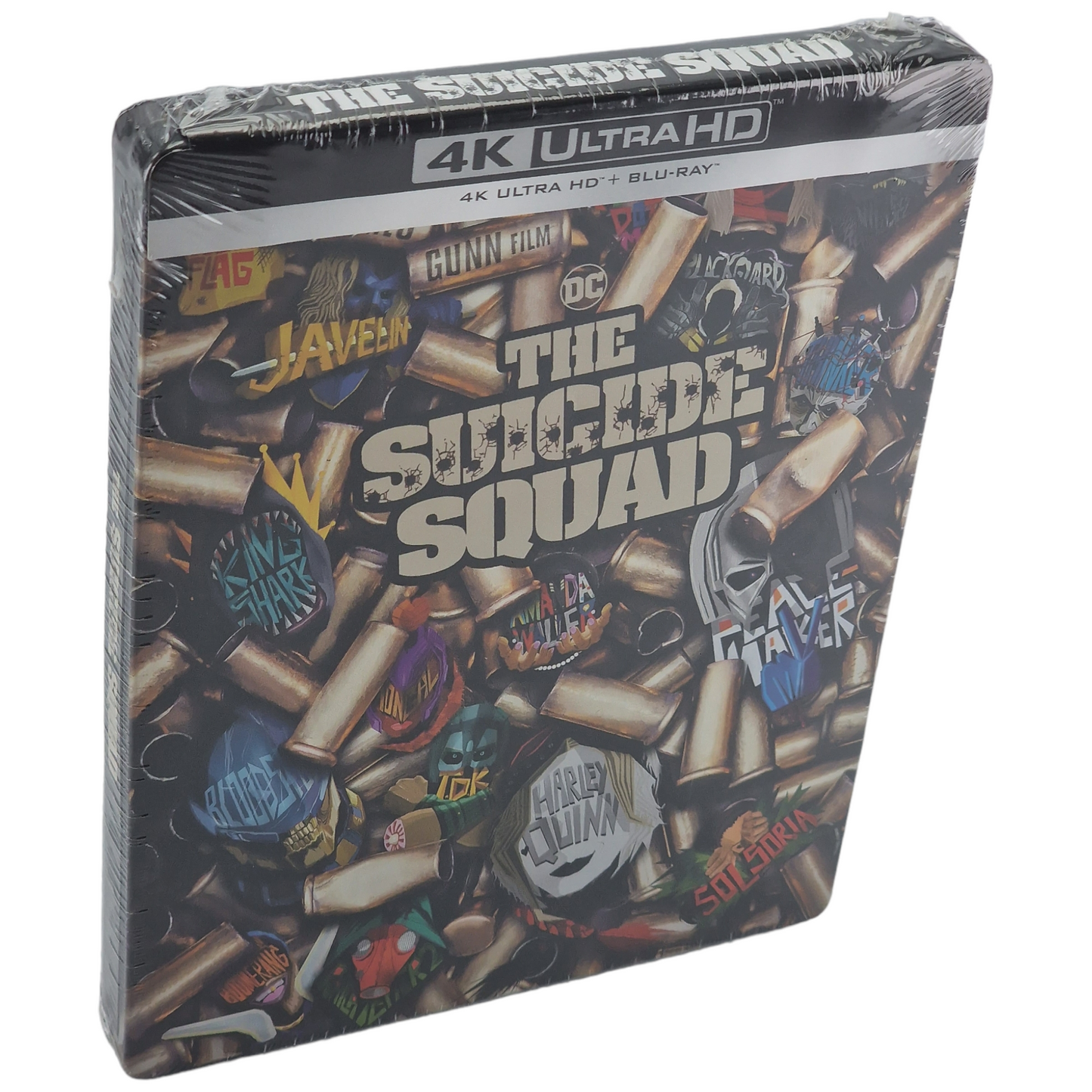The Suicide Squad 4K Ultra HD + Blu-ray SteelBook Margot Robbie 2021 Zone Libre