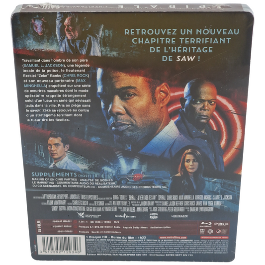 Spirale : L’Héritage de Saw (2021) - SteelBook Blu-ray - Zone B - vue 3