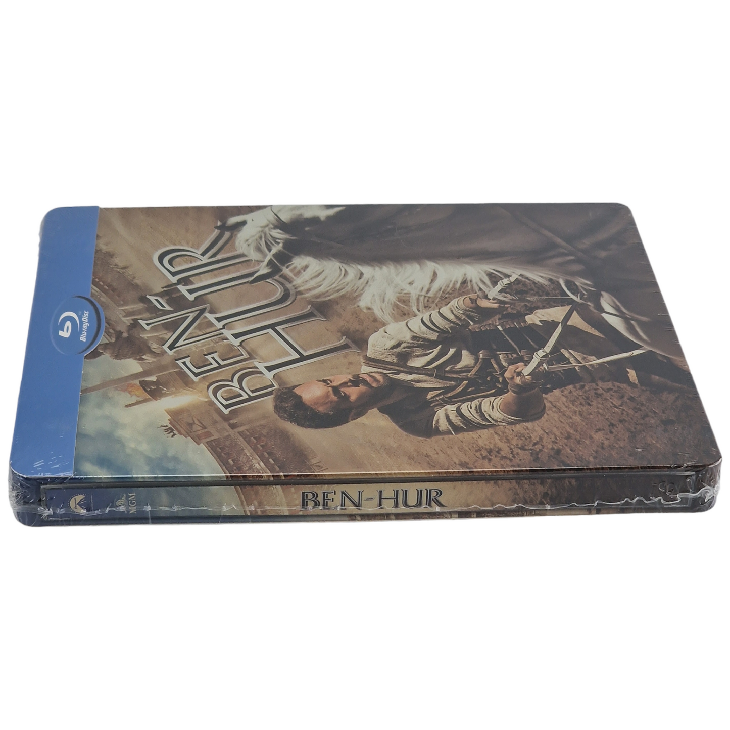 Ben-Hur Blu-ray SteelBook Débossé El Corte Inglés Morgan Freeman Region B