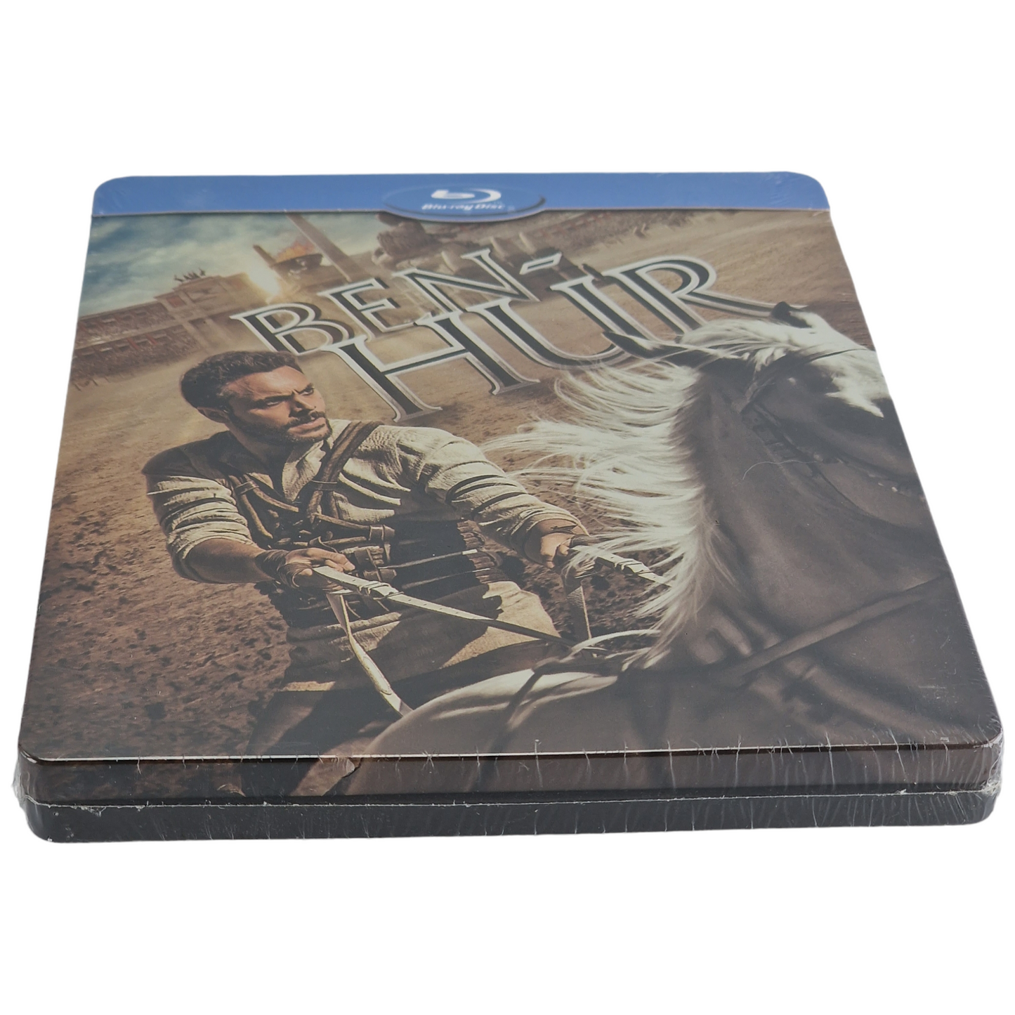 Ben-Hur Blu-ray SteelBook Débossé El Corte Inglés Morgan Freeman Region B
