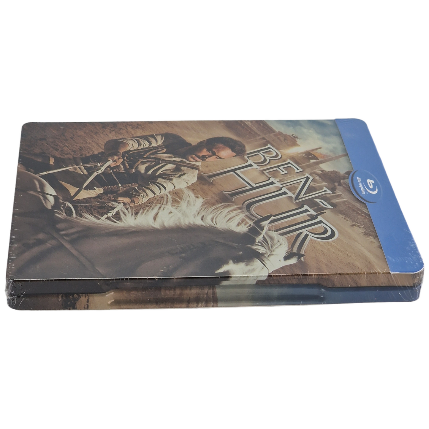Ben-Hur Blu-ray SteelBook Débossé El Corte Inglés Morgan Freeman Region B