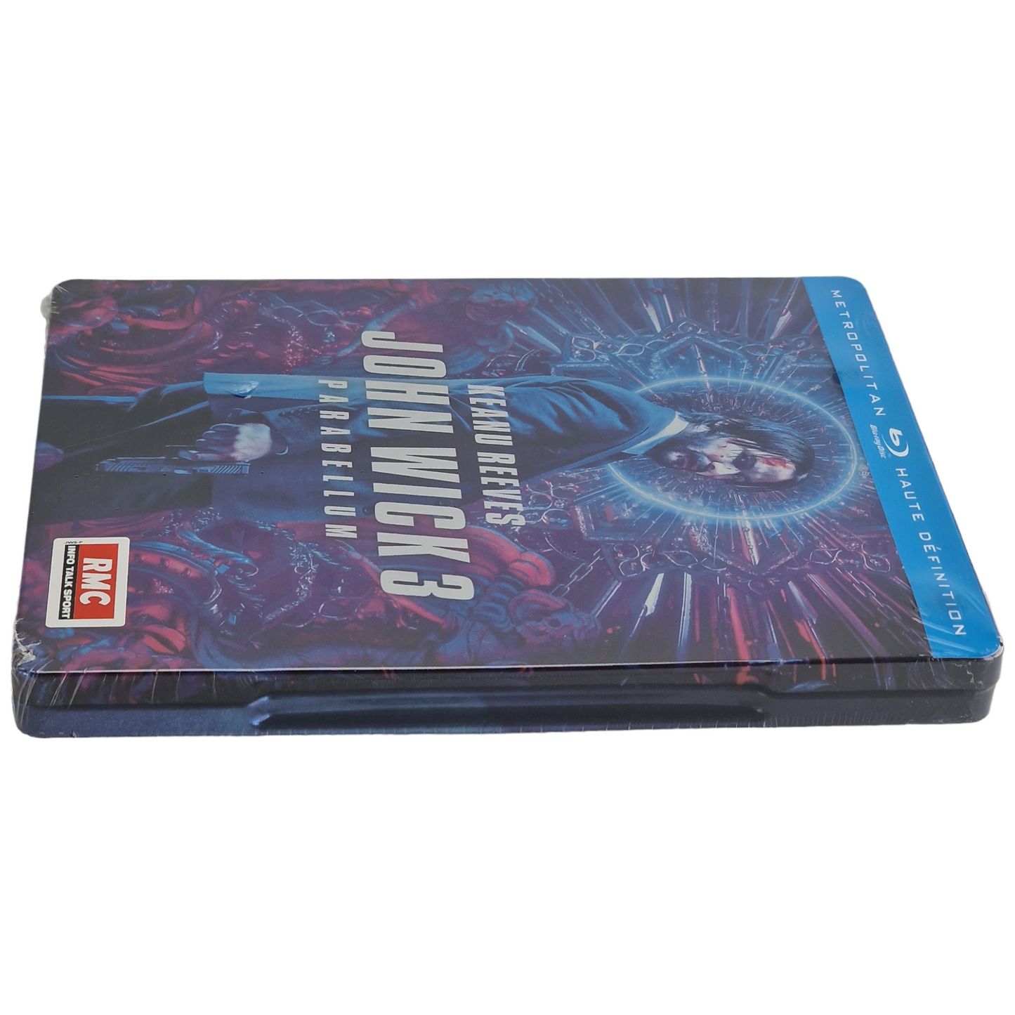 John Wick : Chapitre 3 Parabellum Blu-ray SteelBook Keanu Reeves 2019 Region B