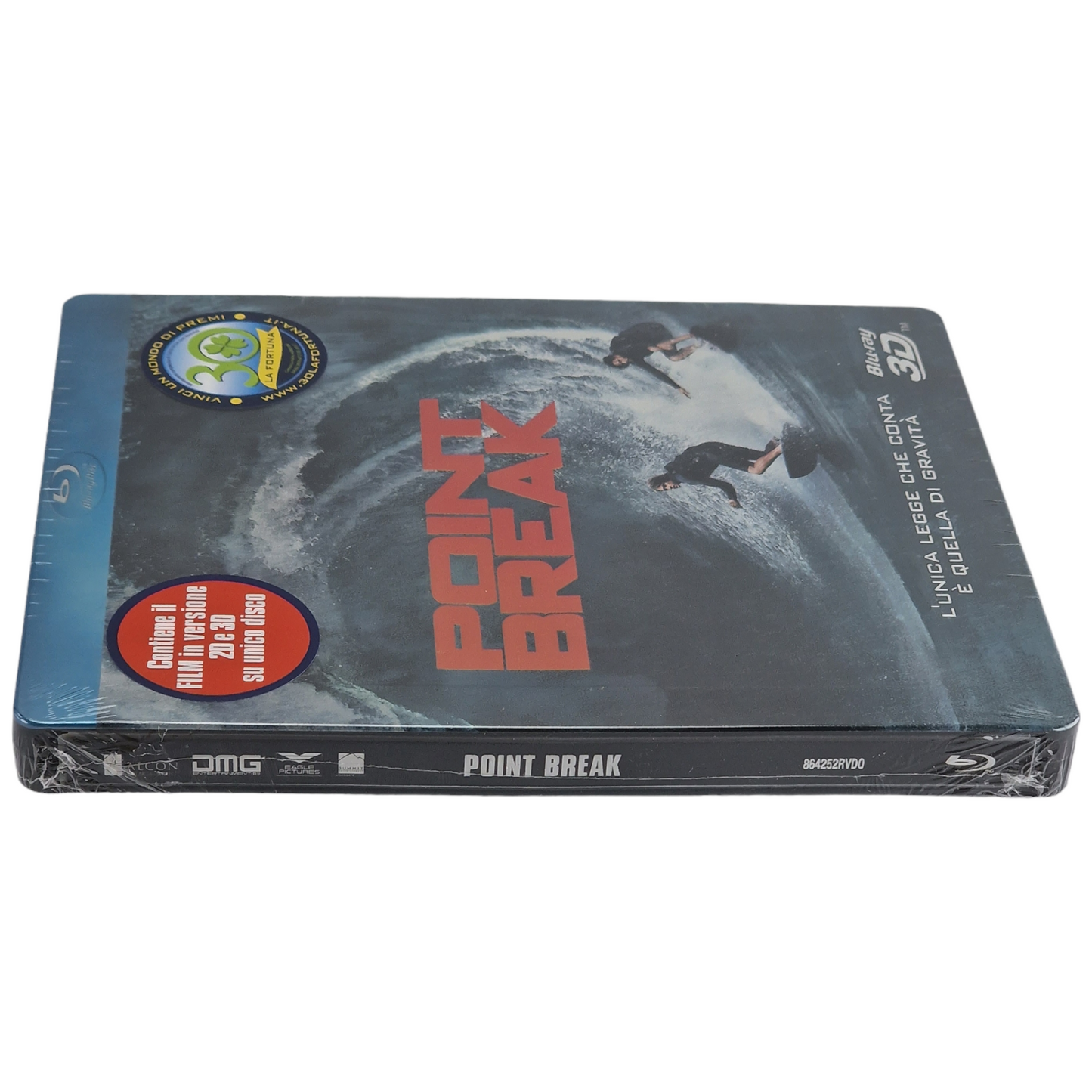 Point Break 2015  Blu-ray 3D + Blu-ray  SteelBook Débossé  Ericson  Core 2016  B