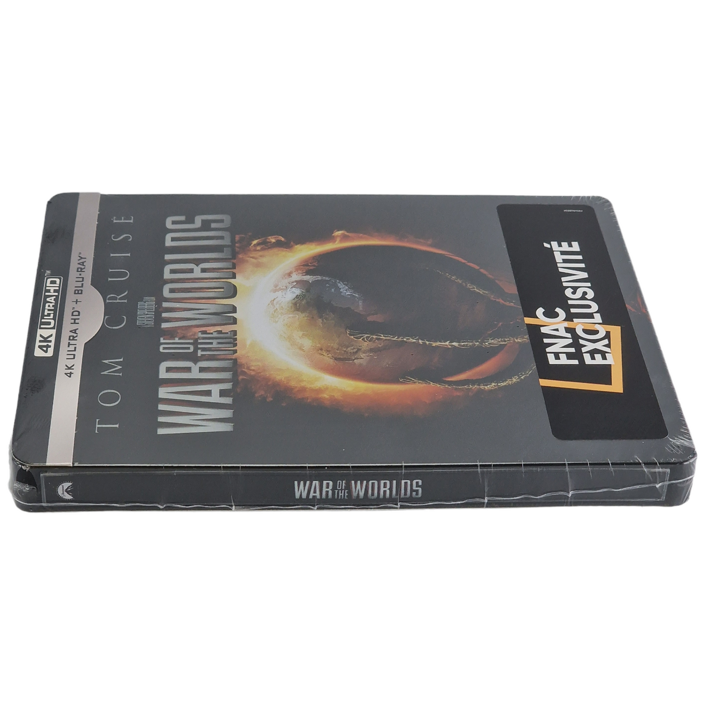 La Guerre des Mondes 4K Ultra HD + Blu-ray SteelBook Fnac Exclusif Spielberg B