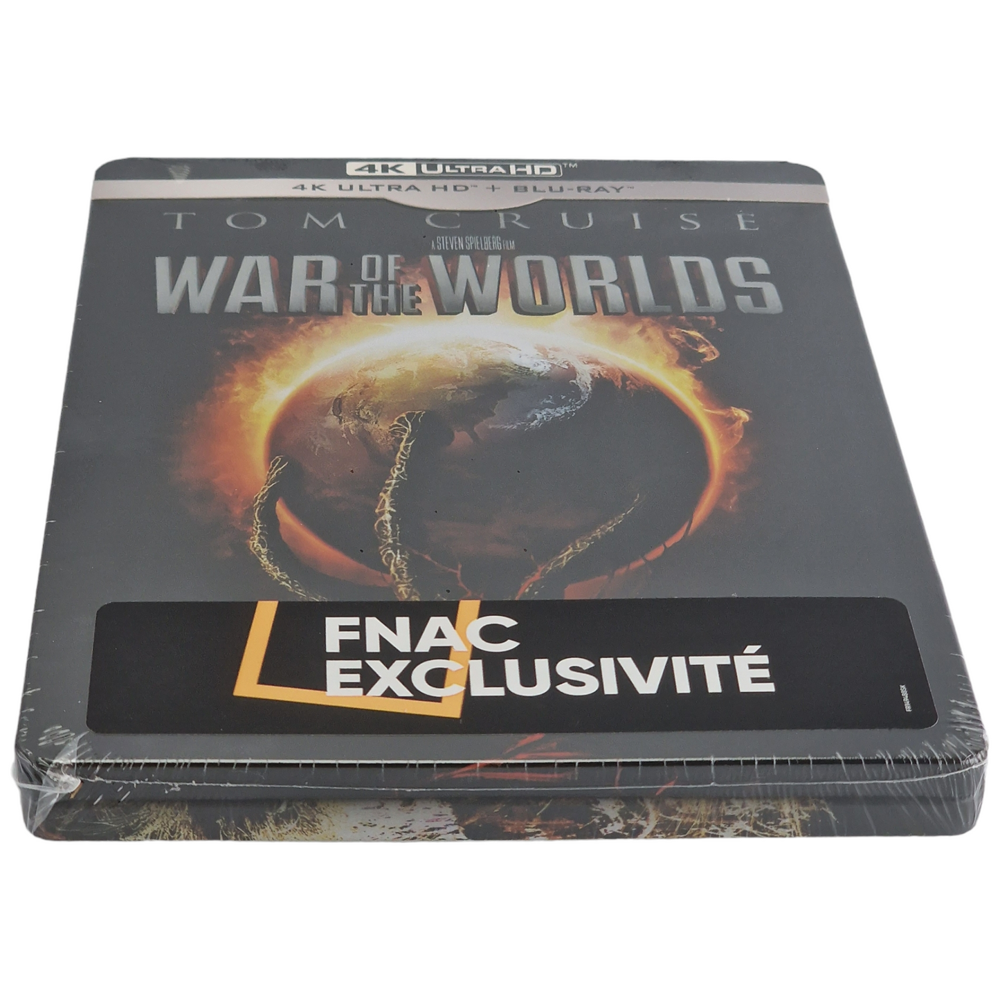 La Guerre des Mondes 4K Ultra HD + Blu-ray SteelBook Fnac Exclusif Spielberg B