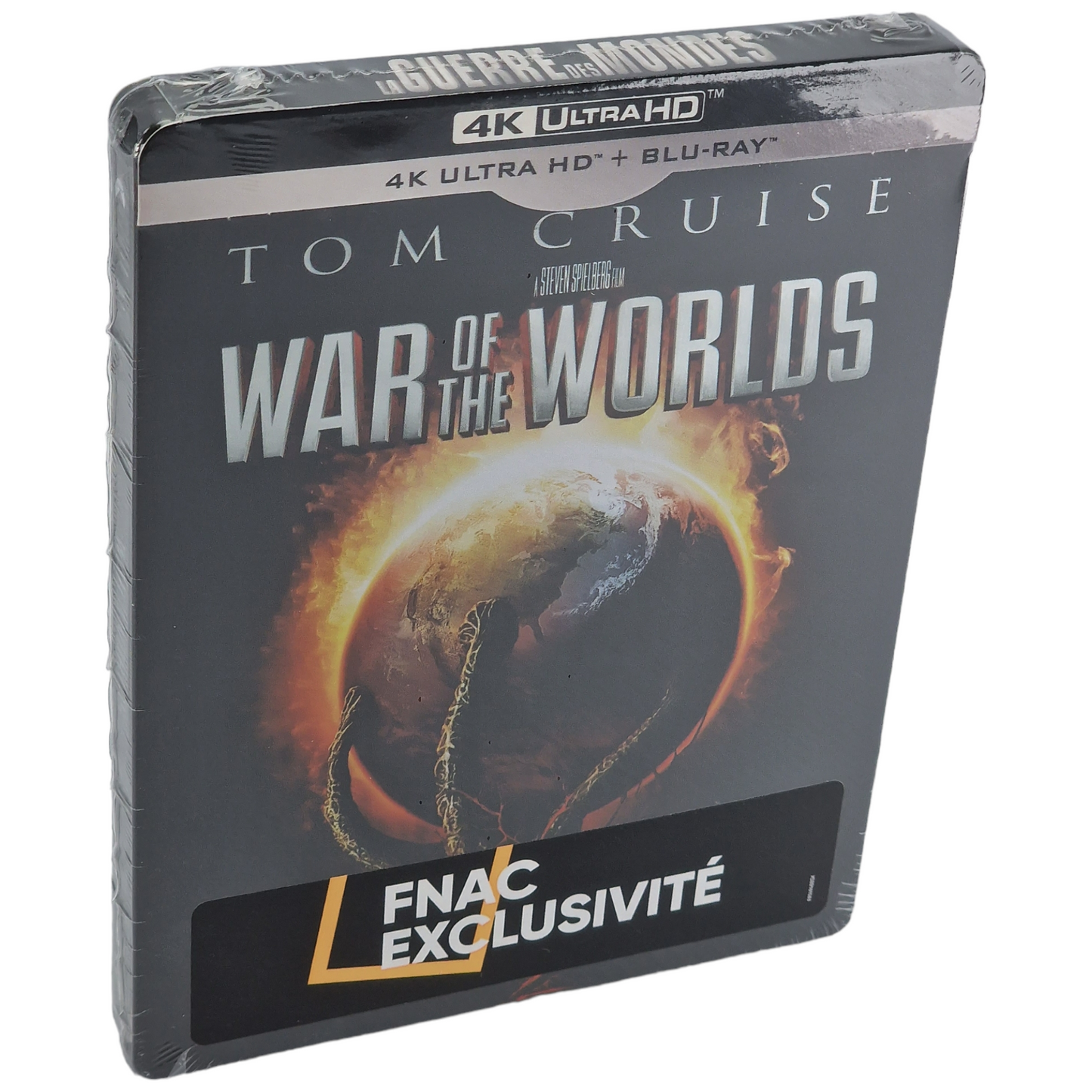 La Guerre des Mondes 4K Ultra HD + Blu-ray SteelBook Fnac Exclusif Spielberg B