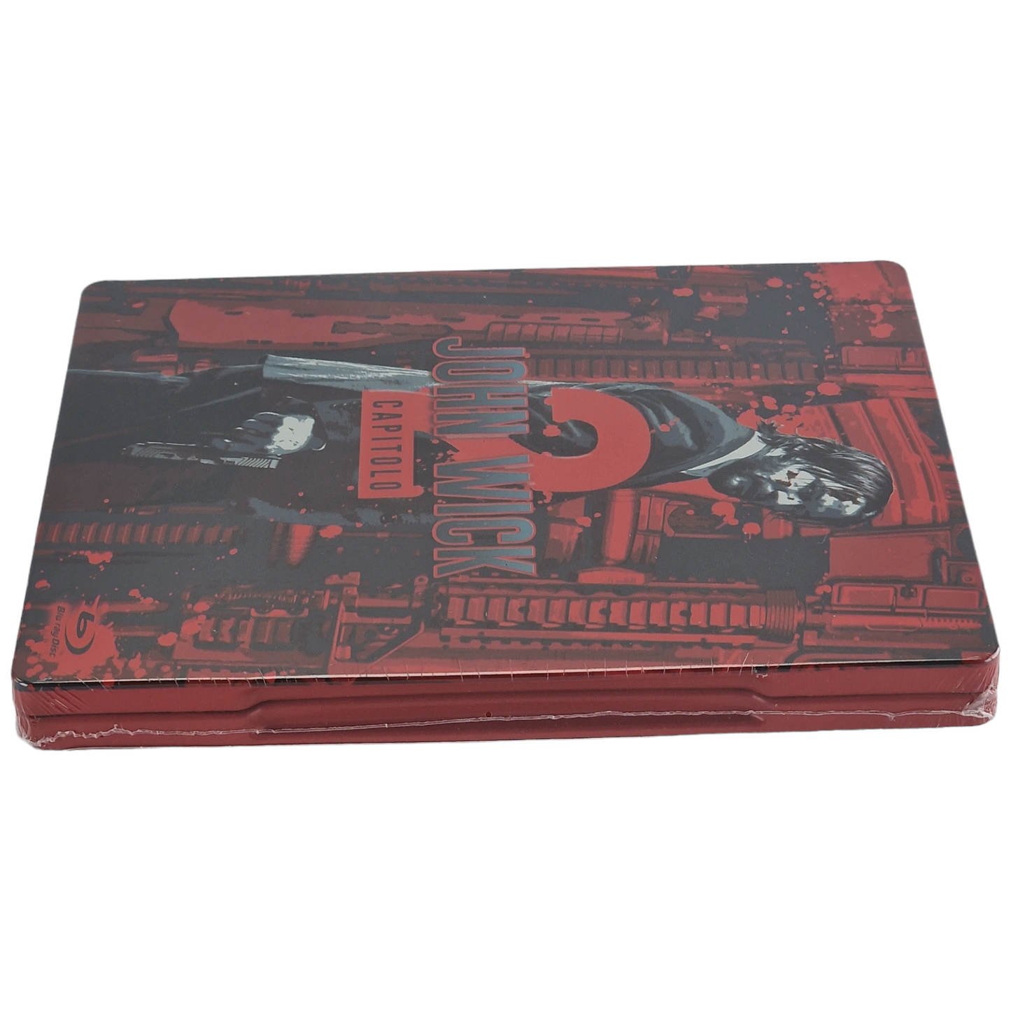John Wick : Chapter 2 Blu-ray Steelbook Débossé Keanu Reeves 2017 Region B