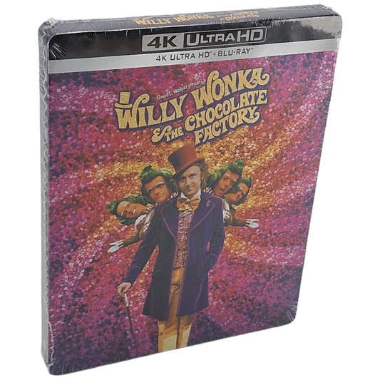 Charlie et la chocolaterie (1971) - SteelBook 4K Ultra HD + Blu-ray - Zone libre - vue 2