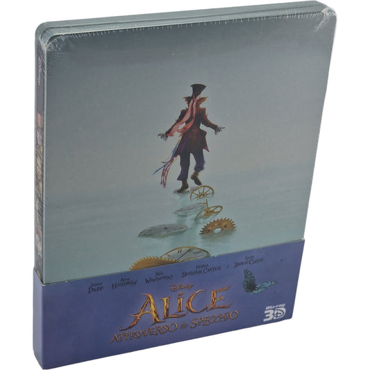 Alice de l'autre côté du miroir (2016) - SteelBook Blu-ray 3D + Blu-ray - Zone libre - vue 2