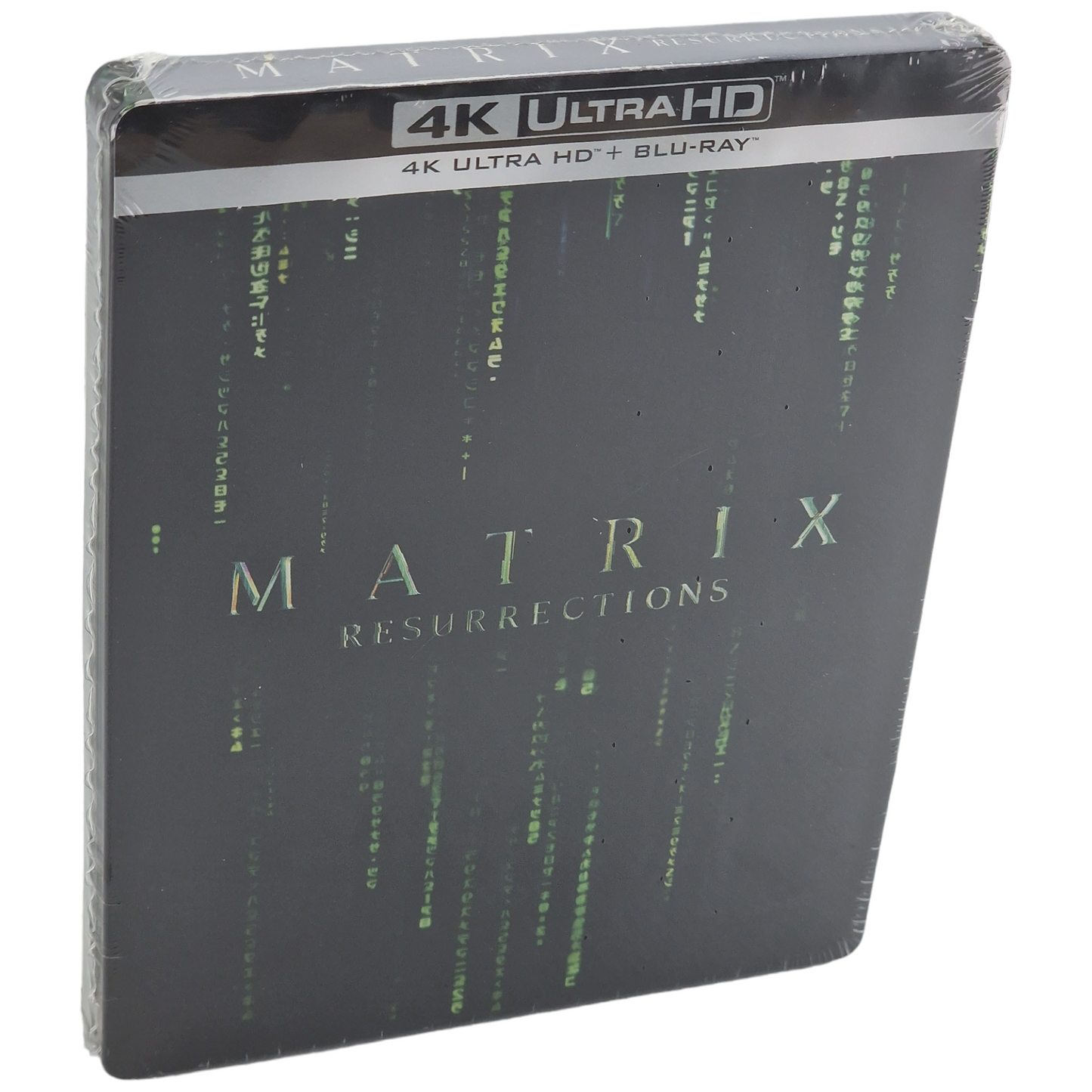 The Matrix Résurrections 4K Ultra HD + Blu-ray Steelbook Édition Limitée Libre