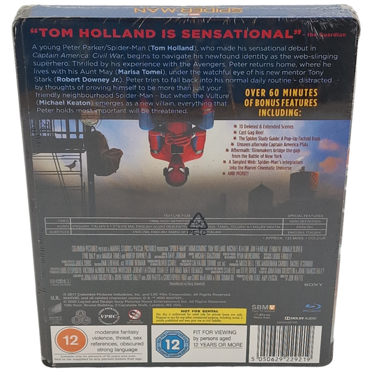 Spider-Man: Homecoming (2017) - SteelBook Blu-ray - Zone libre - vue 3