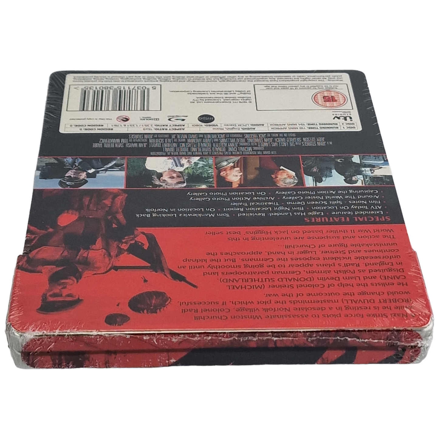 L'Aigle s'est envolé 1976 Michael Caine Blu-ray Steelbook Zavvi Zone Libre