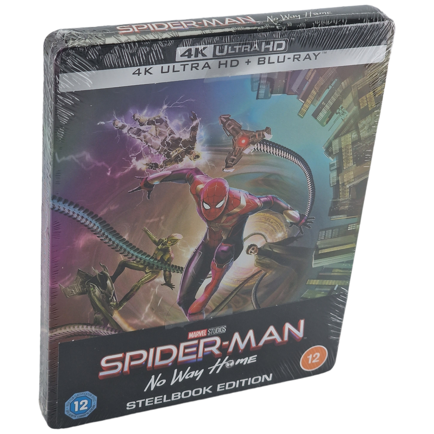 Spider-Man: No Way Home 4K Ultra HD + Blu-ray SteelBook Jon Watts Zavvi Libre