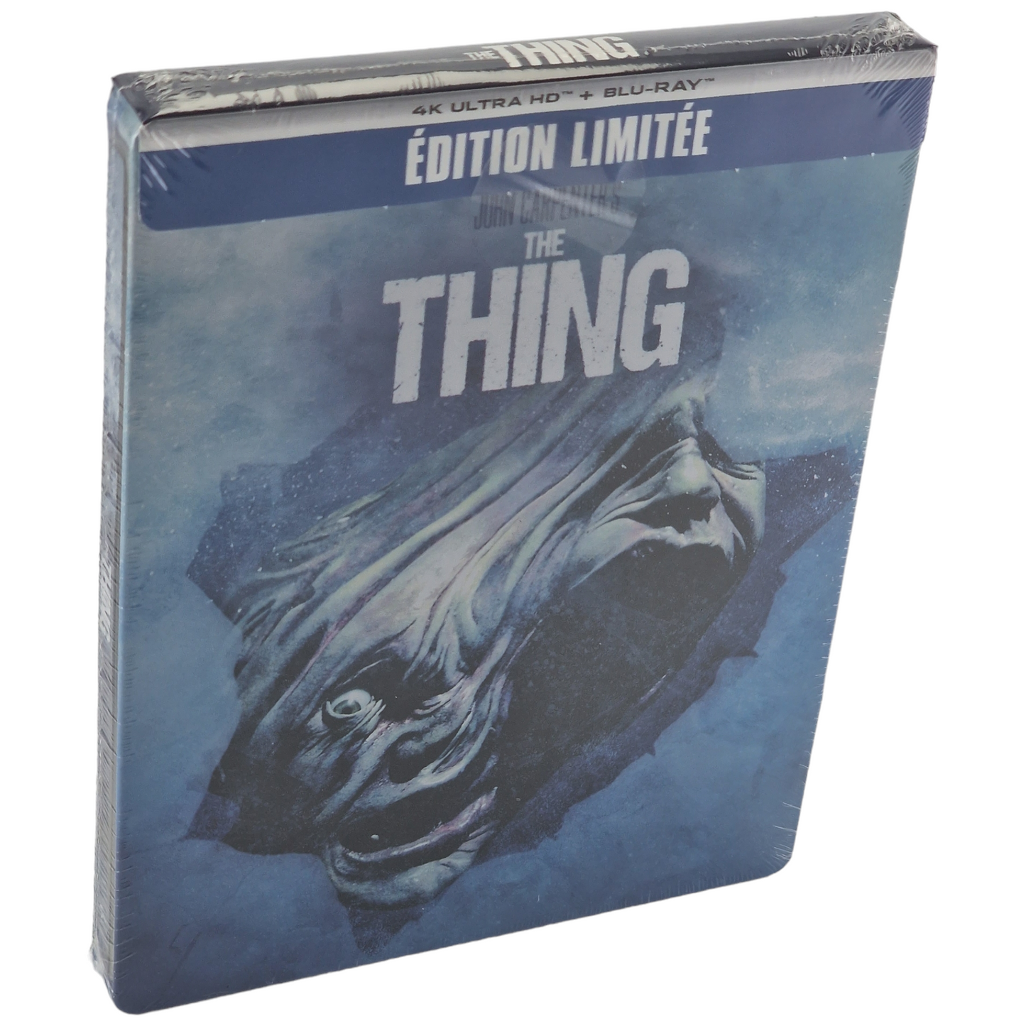 The Thing Blu-ray 4K Ultra HD + Blu-ray Steelbook Limitée John Carpenter Zone B