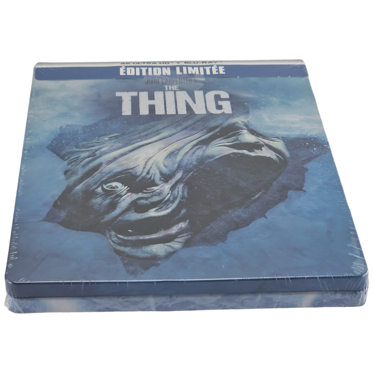 The Thing Blu-ray 4K Ultra HD + Blu-ray Steelbook Limitée John Carpenter Zone B