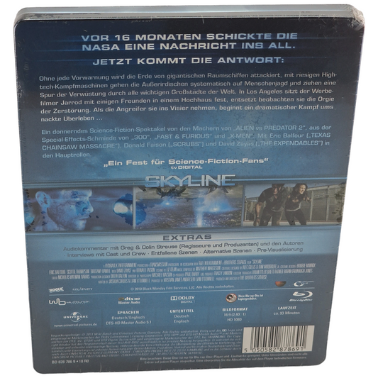 Skyline (2010) - SteelBook Blu-ray - Zone A + Zone B - vue 3
