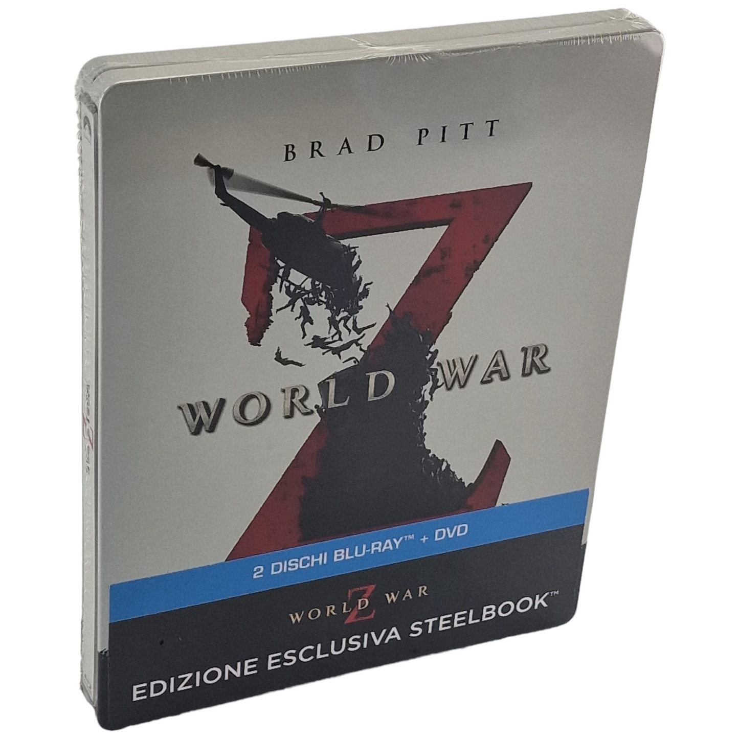 World War Z Brad Pitt 2013 Blu-ray Steelbook Marc Forster 2017 Region B